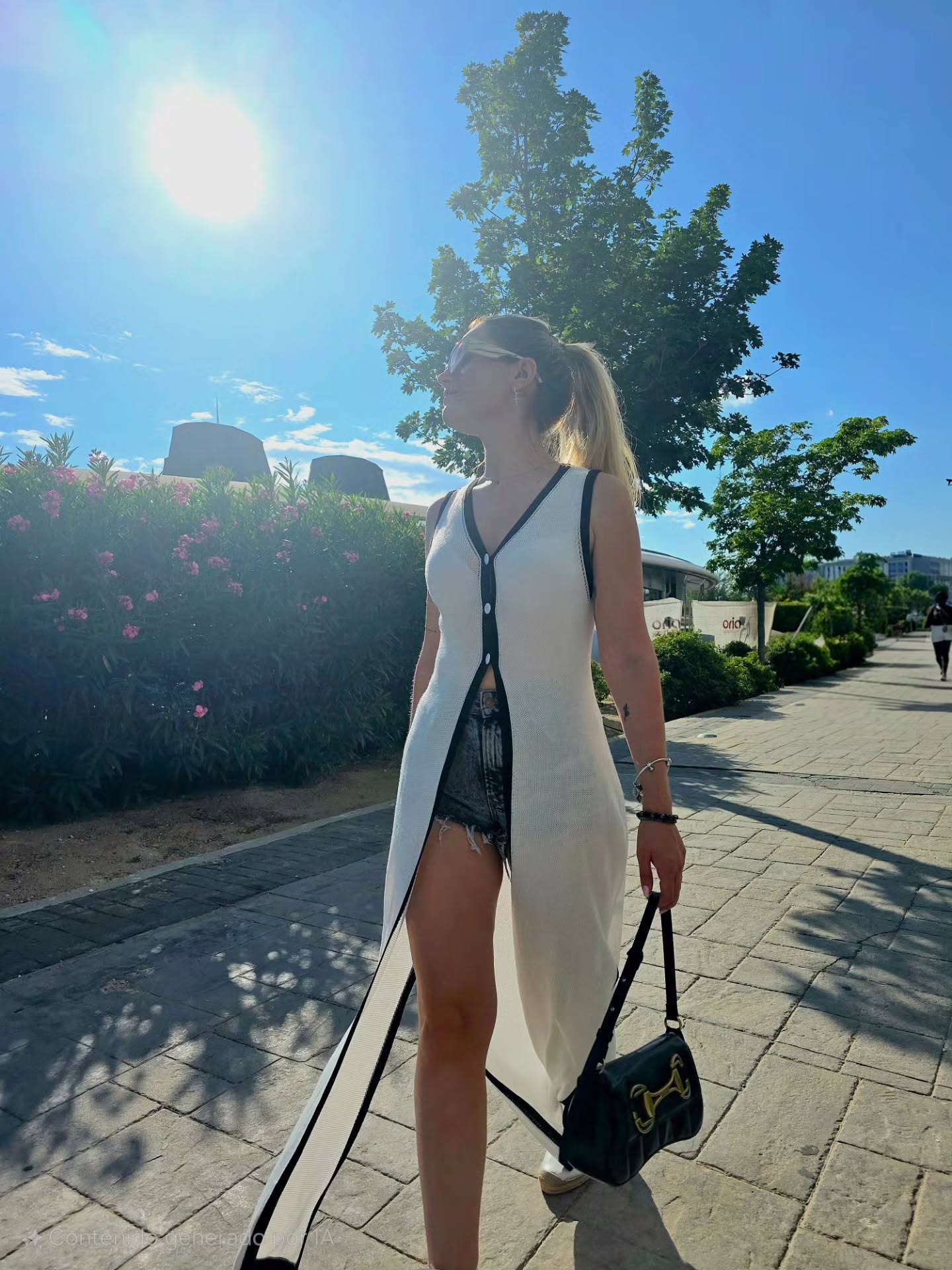 Instagram post by @wendynoe for HAWKERS CO.. Caption reads: Estamos en verano y con el looks ideales para....