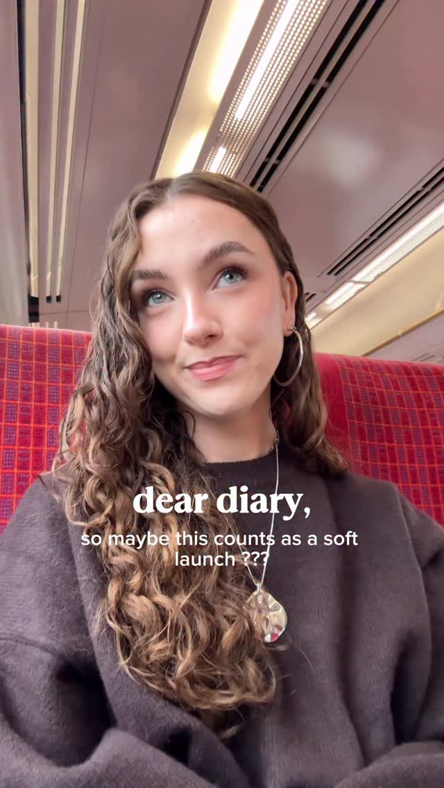 Instagram post by @romitchell for Bumble. Caption reads: dear diary 📖 soft launch ???

Ad. i will keep my....