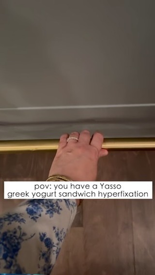 Instagram post by @cheesegal for Yasso. Caption reads: ok, LOL at my husband absolutely trolling me. but....