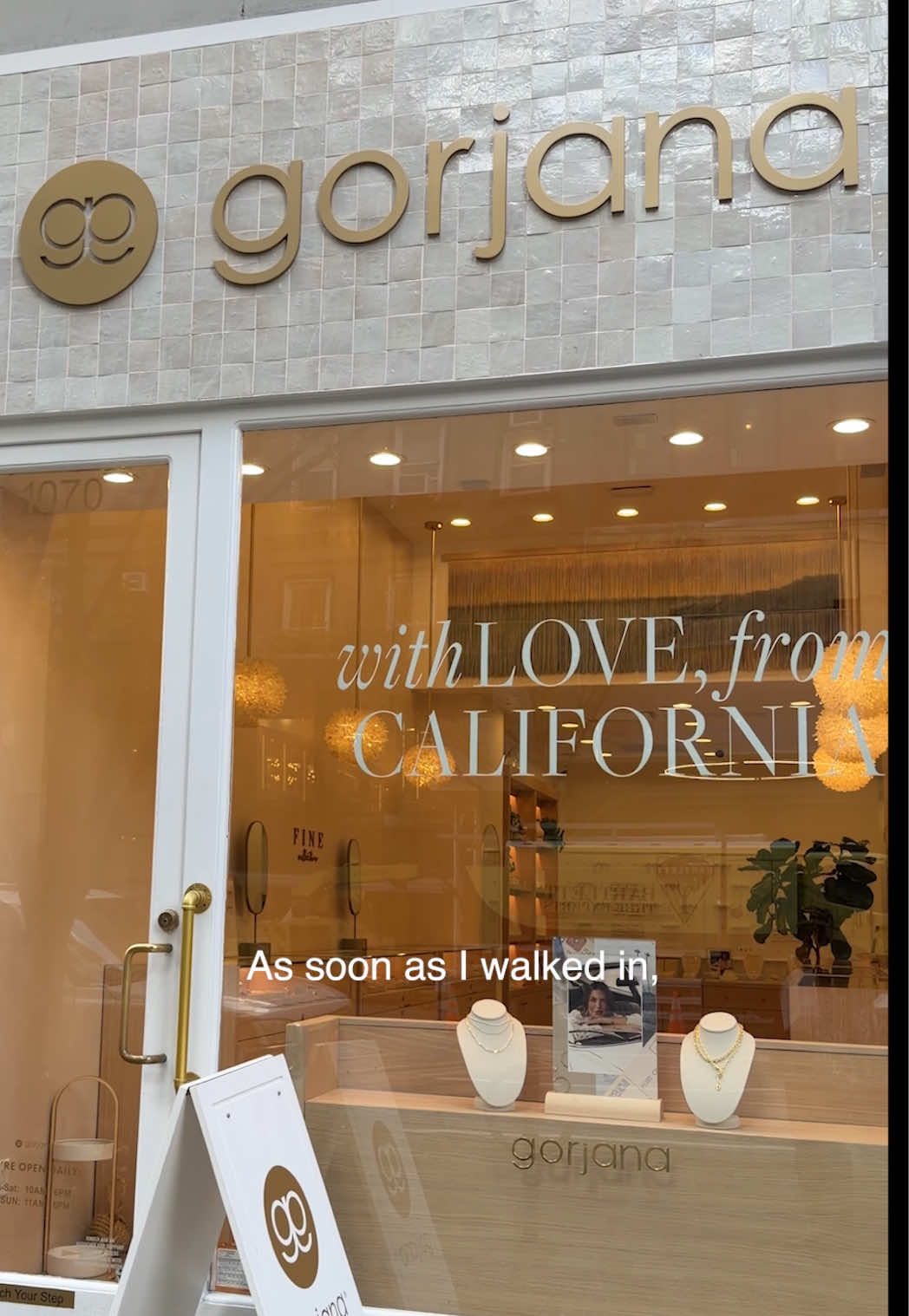 TikTok post by @jwellz818 for gorjana. Caption reads: [...] holiday shortcut. Jewelry she’ll love.....