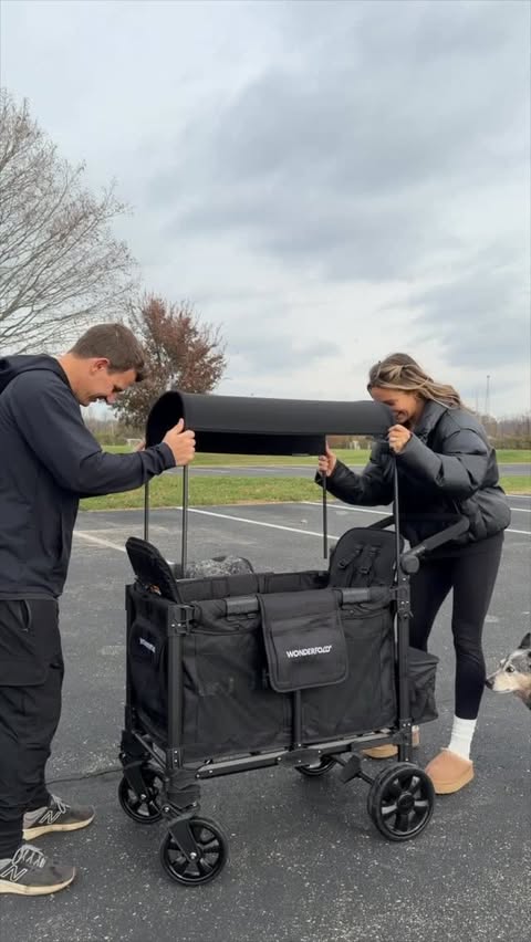 Instagram post by @kaceydirksen for WonderFold. Caption reads: 🤭🤭🤭🤭ITS FEELING REAL!!! Thanks to @wonderfold ....