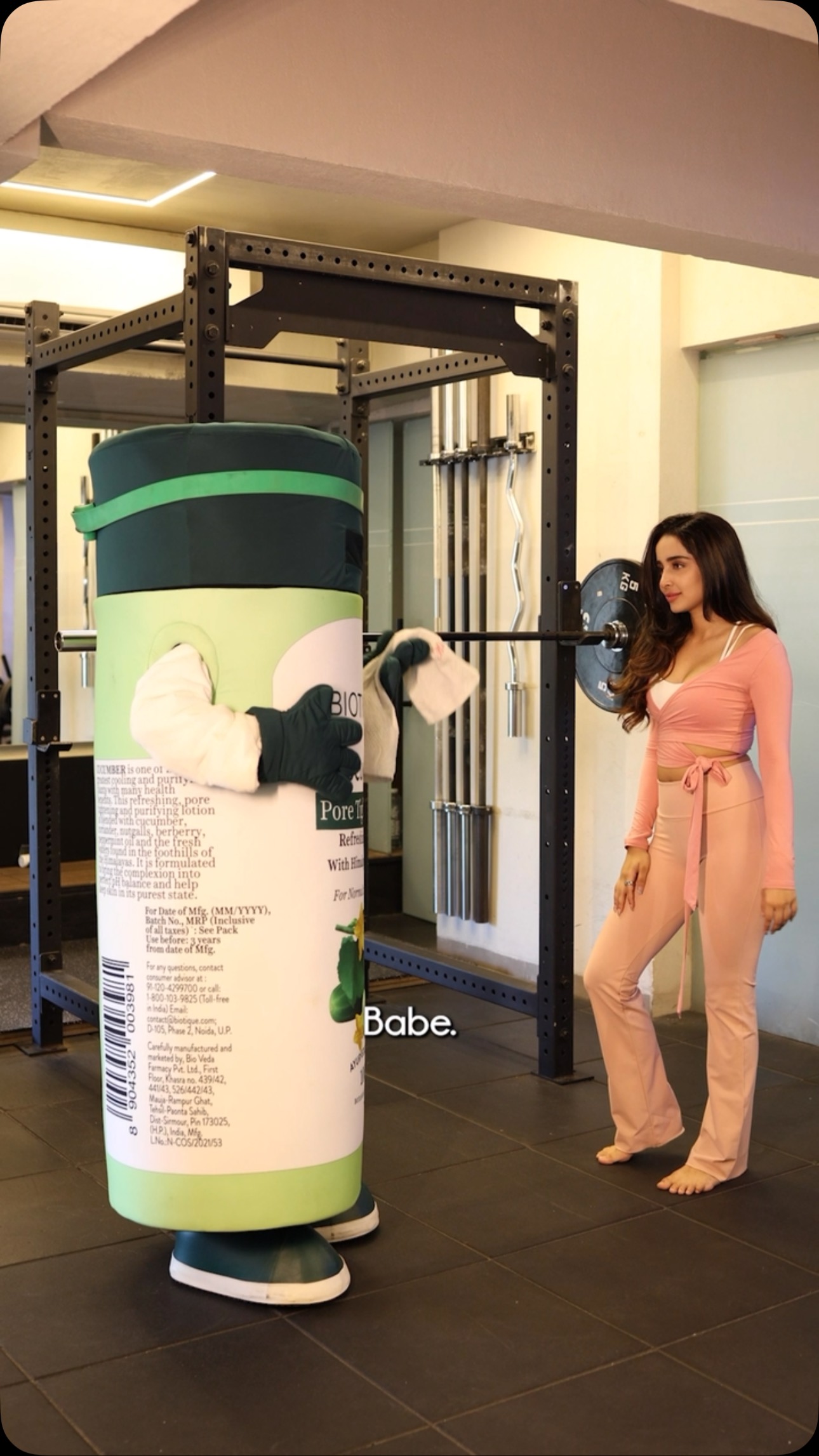 Instagram post by @ahanaraheja for Biotique. Caption reads: Anyone who knows me knows I never skip my toner....