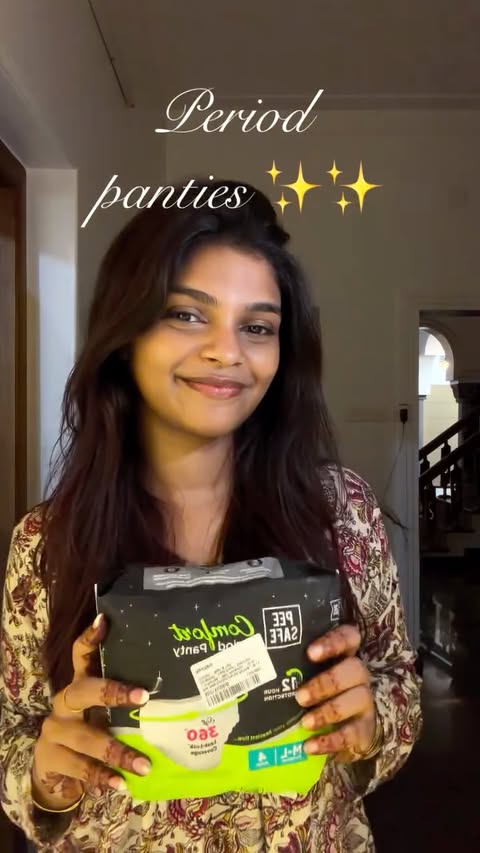 Instagram post by @marwapullani for Pee Safe. Caption reads: no more stress while dancing🥳. 

#peesafe....