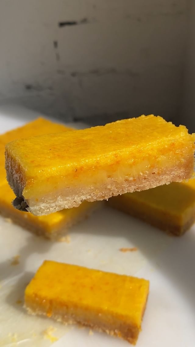 Instagram post by @arlynosborne for The Kitchn. Caption reads: Love lemon bars? Then you HAVE to try....