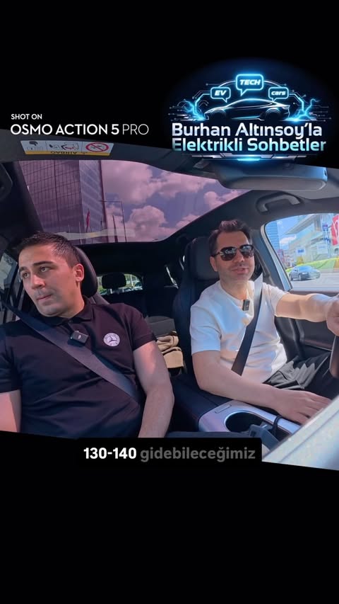 Instagram post by an influencer for Mercedes-Benz Türkiye. Caption reads: Mercedes GLB 200+ AMG’nin uzun yol gerçek....