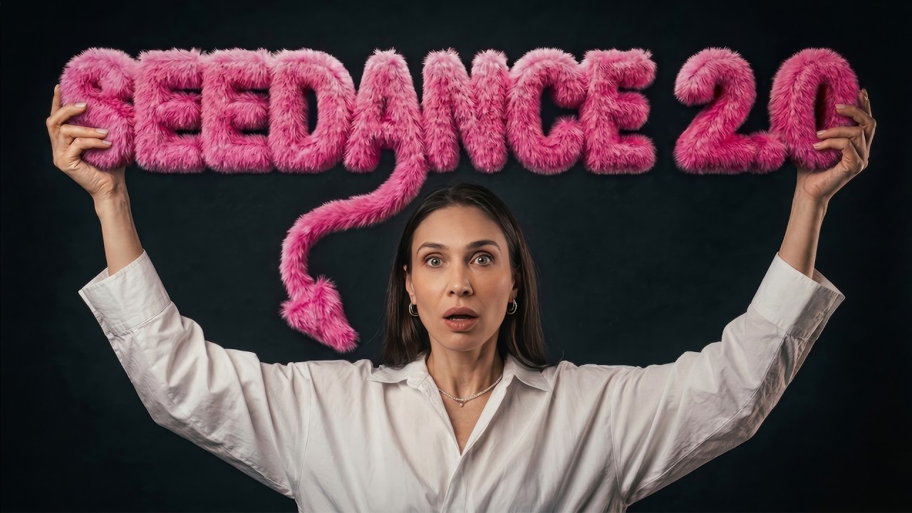 YouTube post by @cicekileteknoloji for Onlyxxhub. Caption reads: Seedance 2.0 is finally here!.