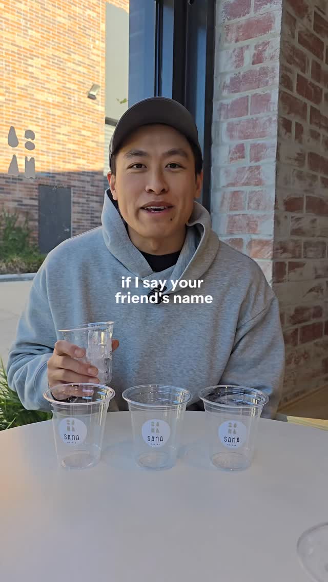 Instagram post by @sana.melbourne for Cocobella. Caption reads: [...] to buy them a drink from the secret menu.....