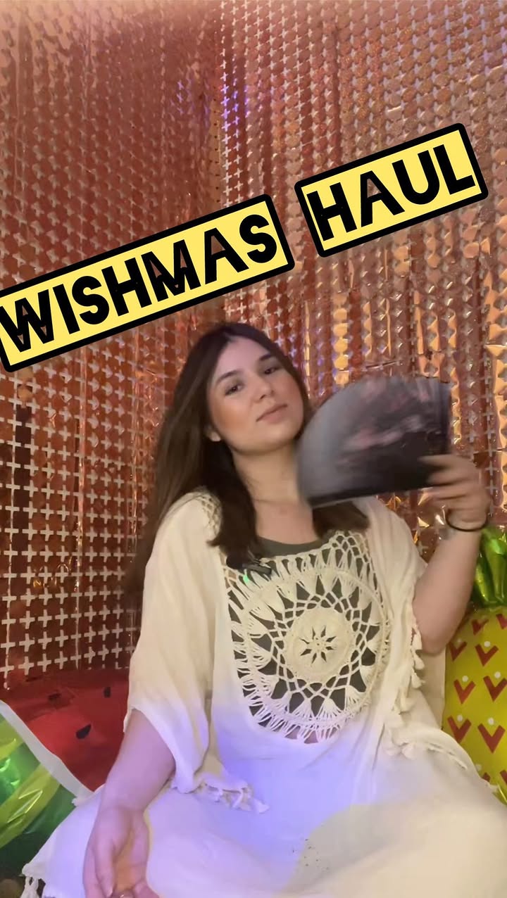 Instagram post by @katarina.arriaga.music for WISH. Caption reads: This is what I ordered to celebrate Wishmas with....