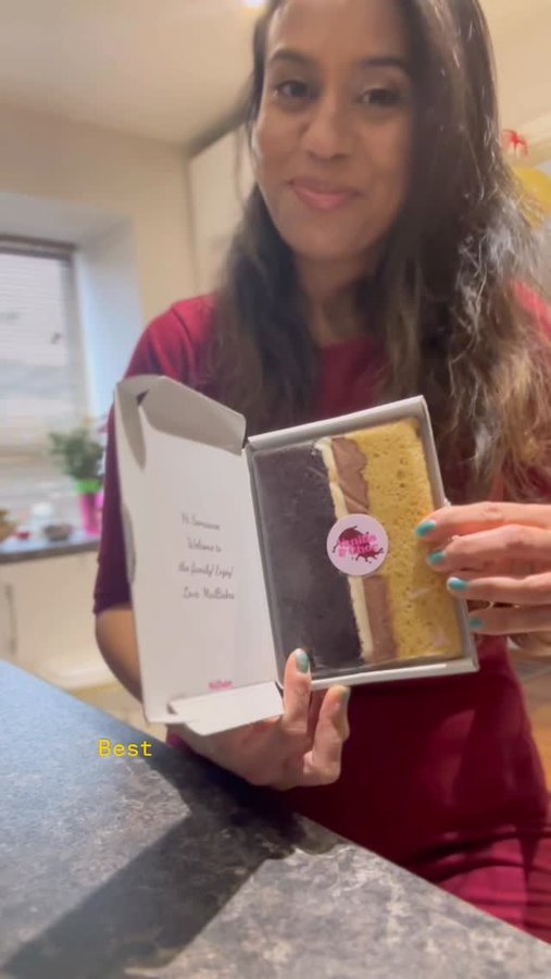 Instagram post by @somasree_itsme_official_ for MailBakes. Caption reads: [...] your 10% off your special treat from....