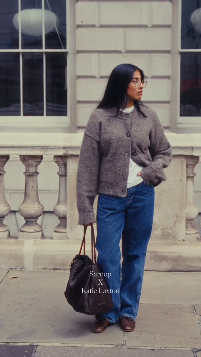 Instagram post by @saroop.k.s for Katie Loxton. Caption reads: Win a £250 gift voucher to shop my edit… 3 lucky....