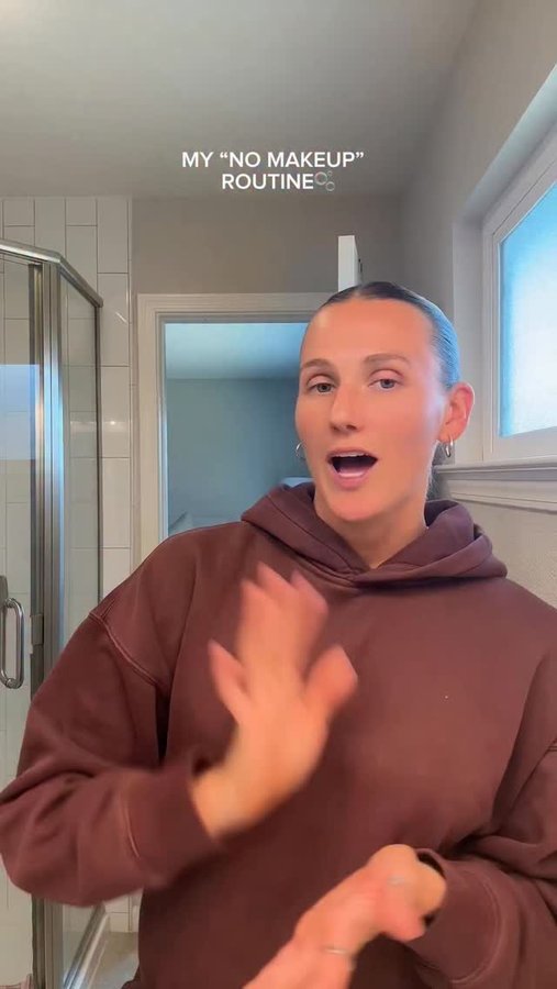 Instagram post by @ms.johnson.teaches for Typology. Caption reads: try the tinted serum… you will not regret it. I....