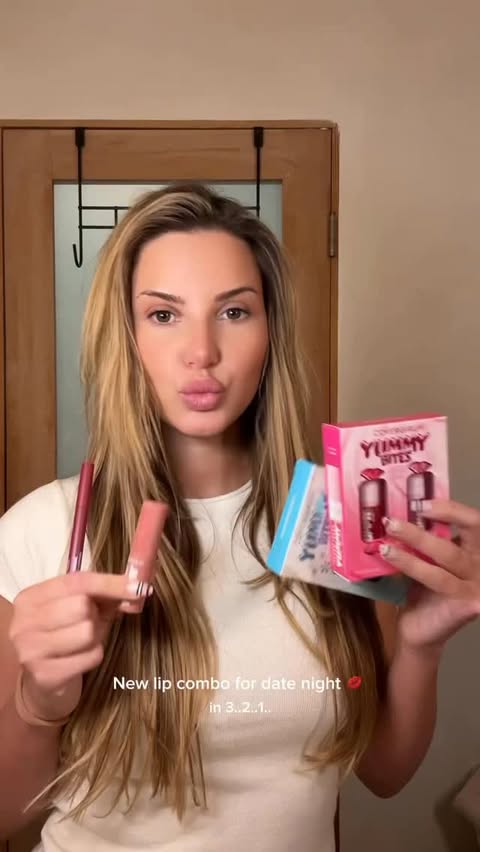 Instagram post by @iriskendall for COVERGIRL. Caption reads: New lip combo from @covergirl and I’m in loveee!....