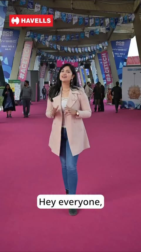 Instagram post by @riitusinghinteriors for Havells. Caption reads: Step into the future of design and tech at the....