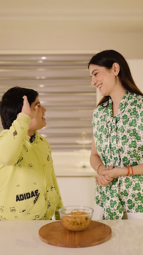 Instagram post by @mansirajani85 for Sunfeast Yippee. Caption reads: [...] “Mission complete!” —
all thanks to Sunfeast....