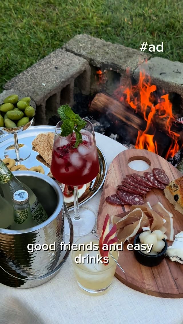 Instagram post by @sethboylan for Fever-Tree Mixers. Caption reads: [...] that make hosting feel effortless!....