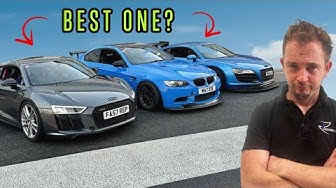 YouTube post by @REPerformanceUK for Motul. Caption reads: You'll Never Believe Which Of These Cars Is The....