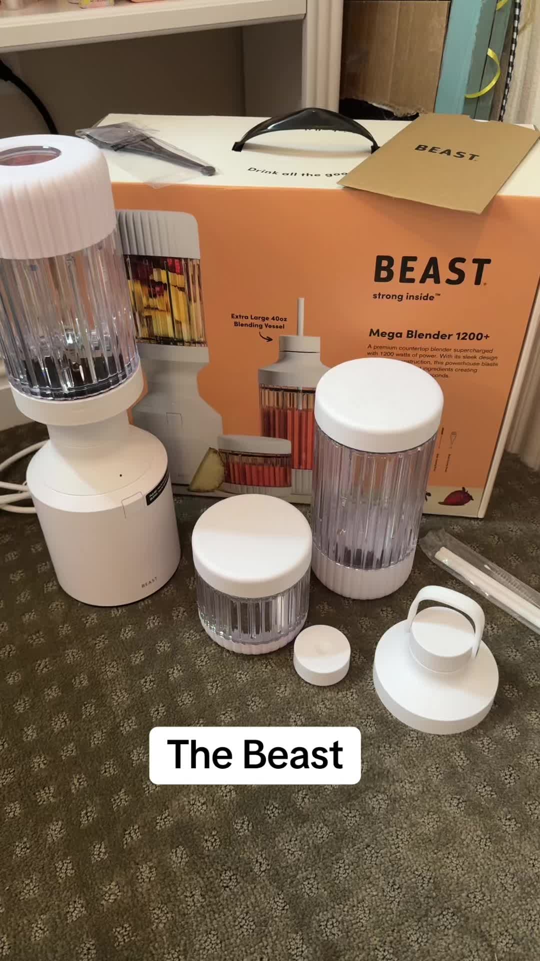 TikTok post by @jackieyoung0919 for Beast Health. Caption reads: [...] #tiktokaffiliate #tiktokshop #beast @Beast....