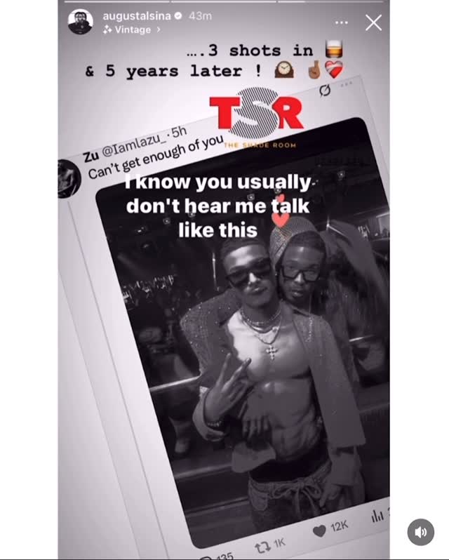 Instagram post by @lousianateahd for The Shade Room. Caption reads: #AugustAlsina with a post honoring #Lazu

Via:....