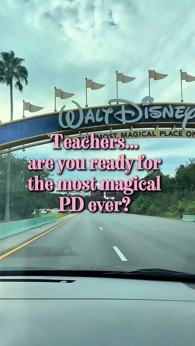 Instagram post by @topdogteaching for Crayola. Caption reads: 🌟Disney magic + Crayola creativity… in the same....