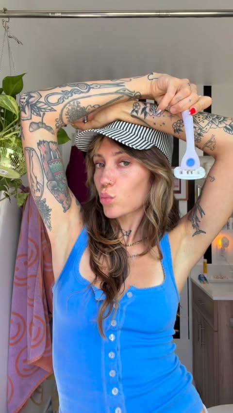 Instagram post by @taympala for Billie. Caption reads: [...] matches more than just your personality....