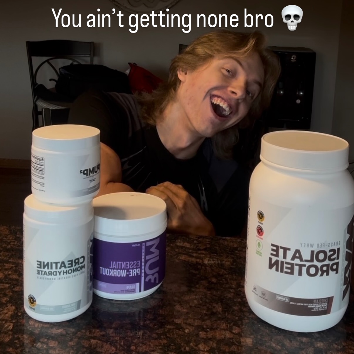 Instagram post by @ethan_brando1 for – Get Raw Nutrition. Caption reads: I’m officially sponsored by @rawnutrition you can....