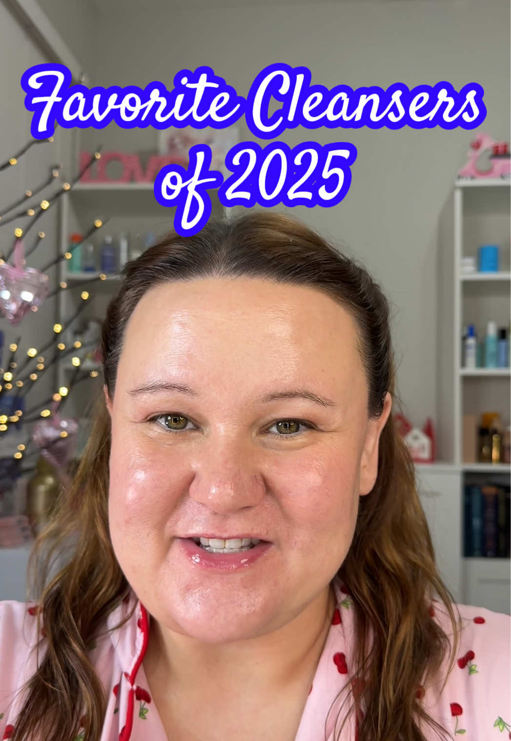 TikTok post by @carefree_cass for Banuskin. Caption reads: Cover me in bubbles 🫧🫧🫧 What are your current....