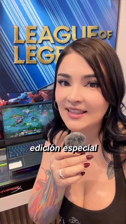 Instagram post by @caprimint for Intel. Caption reads: [...] @hp_chile @hyperxlatam @intel.latam....
