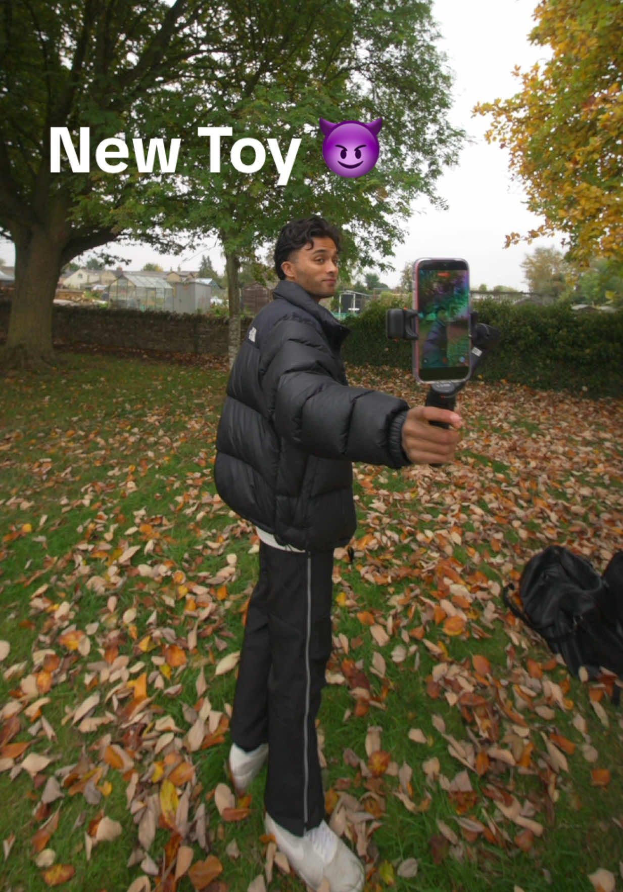 TikTok post by @shaheer786_ for Hohem. Caption reads: [...] a cameraman when I got this bad boy @hohem....