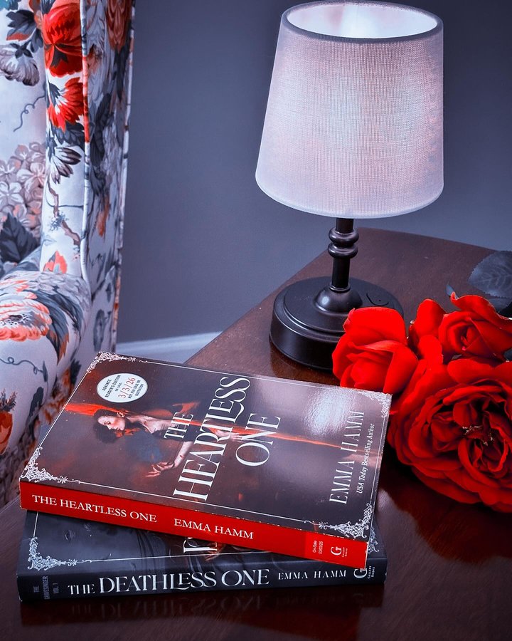 Instagram post by an influencer for Gallery Books Group. Caption reads: 💀Series Feature💀 From @gallerybooks,....