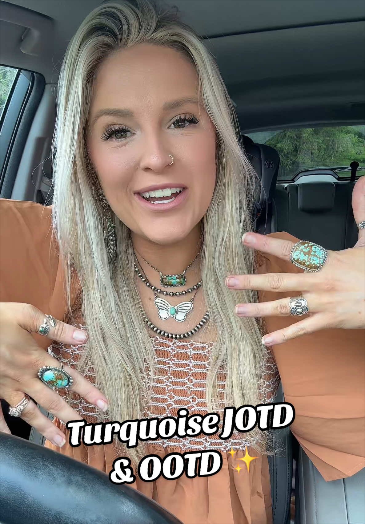 TikTok post by @daniellenlipscomb for Dani Morgans. Caption reads: Use code Danielle10 at @The Pink Cattle Co if....