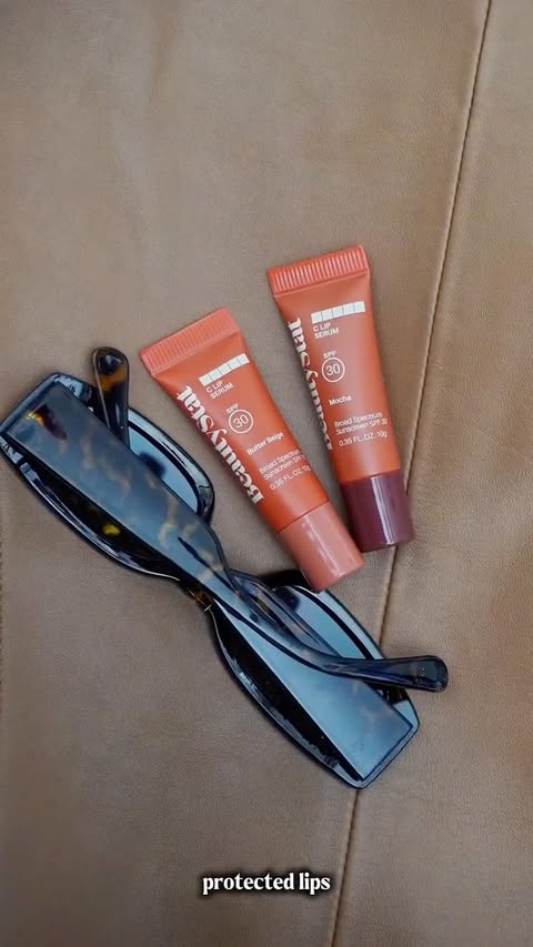 Instagram post by @abzstylz for BeautyStat Cosmetics. Caption reads: #beautystatpartner NEW from @beautystat 🍊✨C Lip....