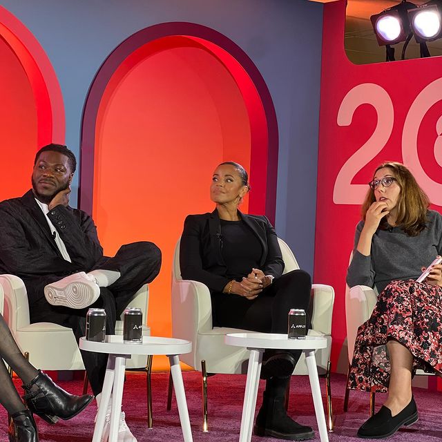 Instagram post by @dometi_ for Adweek. Caption reads: [...] out NOW ••• Joined @48hourscbs for an....