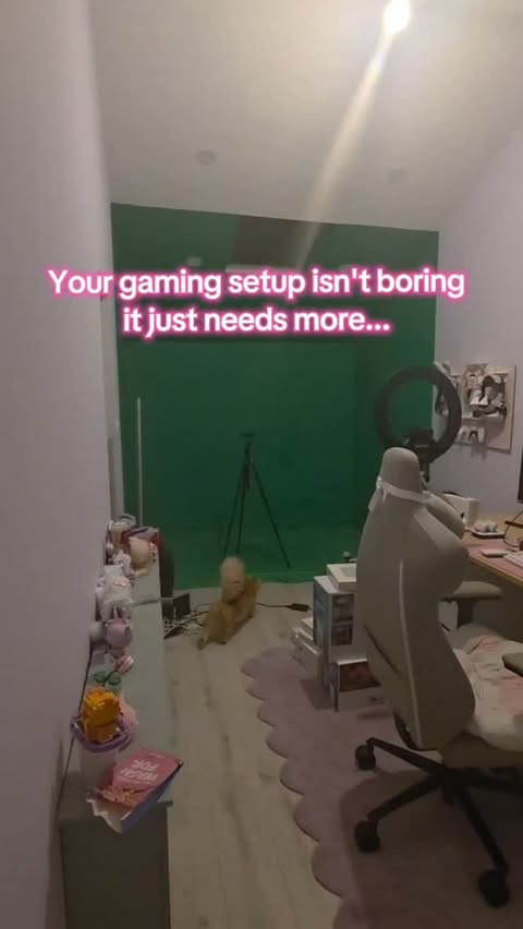 Instagram post by @tigressx for Nanoleaf. Caption reads: Levels up any gaming space 🎮 @nanoleaf
#gaming....