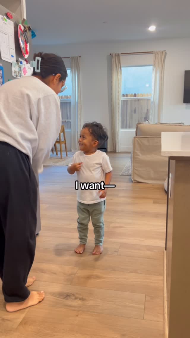 Instagram post by @thatdeafamily for Eureka. Caption reads: Mom life when you see this kind of mess 😣 But....