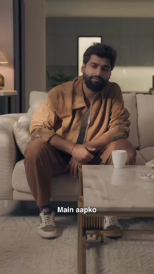 Instagram post by @sarcasmicin for Havells. Caption reads: Harsh Gujral’s new favourite listener = his....