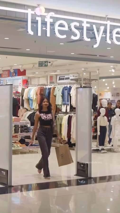 Instagram post by @raipurianbeats for Lifestyle Stores. Caption reads: This Diwali, let your style shine brighter than....