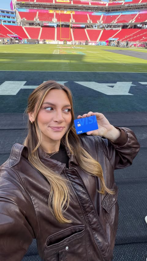 Instagram post by @isaacrochell for Visa. Caption reads: [...] Our “village” keeps growing! @snfonnbc @visa....