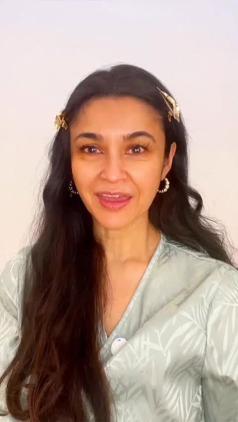 Instagram post by @sunitabdass for DRMTLGY. Caption reads: [...] one of my favorite skincare brands,....