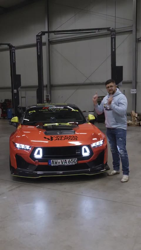 Instagram post by @mgcharoudin for Fanhome. Caption reads: #ad The Nürburgring is closed for winter, so it's....