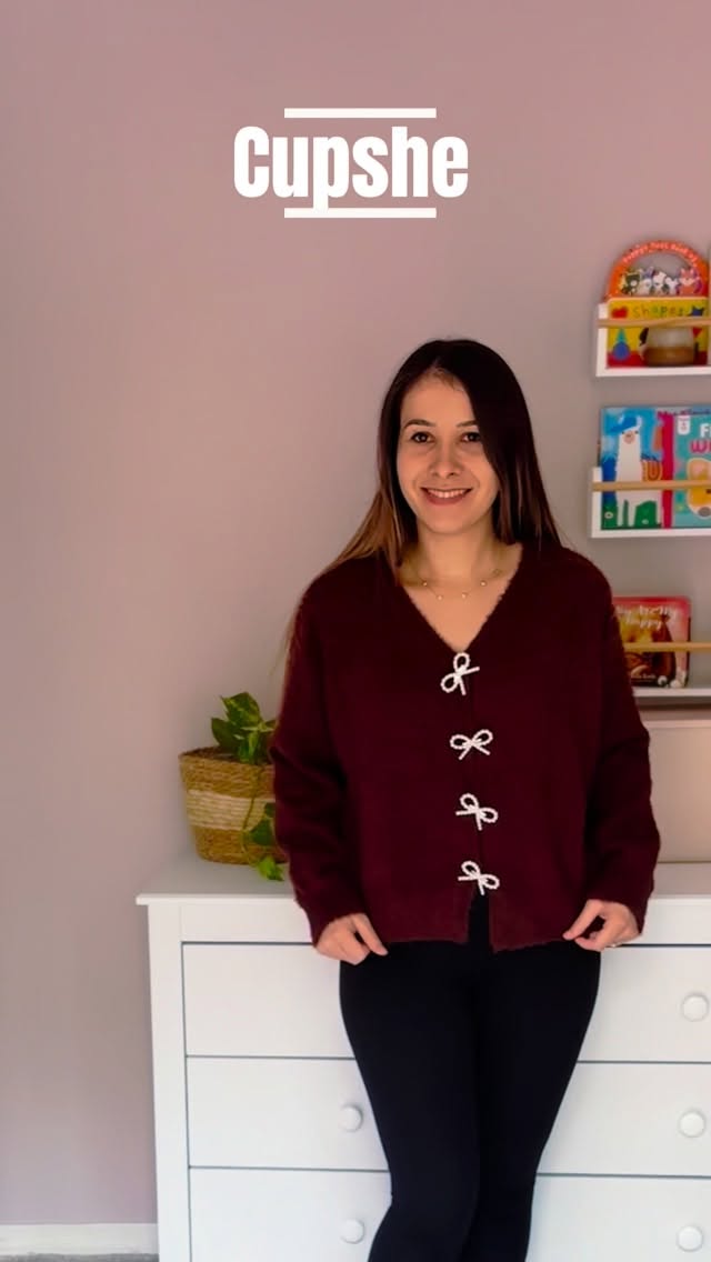 Instagram post by @eraa_glow for Cupshe. Caption reads: Cupshe sweaters are keeping me warm & cute ✨....