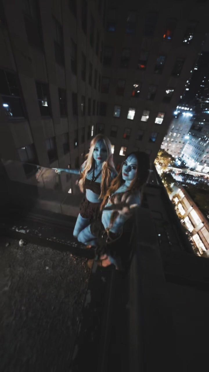 TikTok post by @giannamjoyce for PINK PALM PUFF. Caption reads: [...] to the sponsors: @medicube global  @PINK....