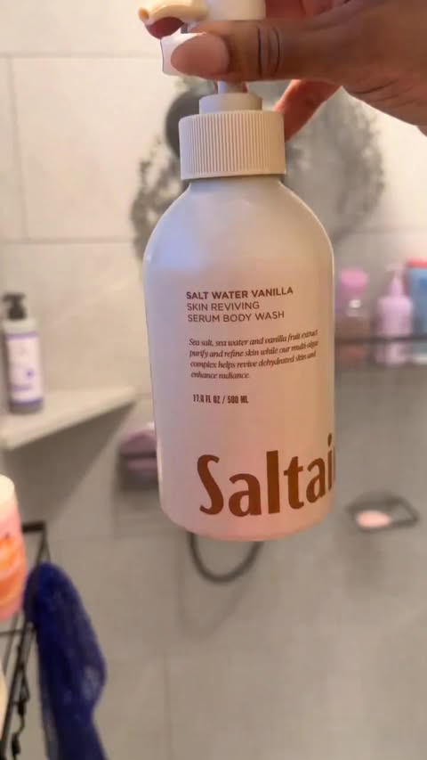 Instagram post by @ogmartinamarie for Saltair. Caption reads: Link in the comments 🫶🏼🥰 
#saltair #selfcare....