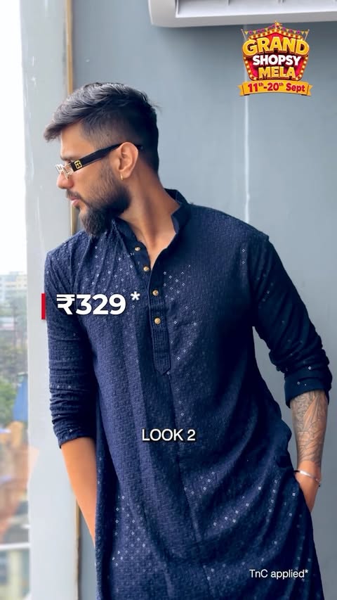 Instagram post by @lift_love_repeat for Shopsy Selects. Caption reads: Why wait when the deals start at just ₹29/-? 👀🛍️....