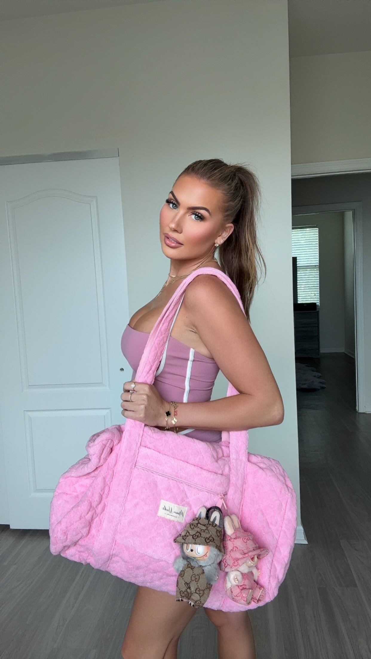 Instagram post by @ashleyrosewebb for Moon Nude. Caption reads: [...] ‘ASHLEY15BV’ at checkout ✨
#mnpartner....