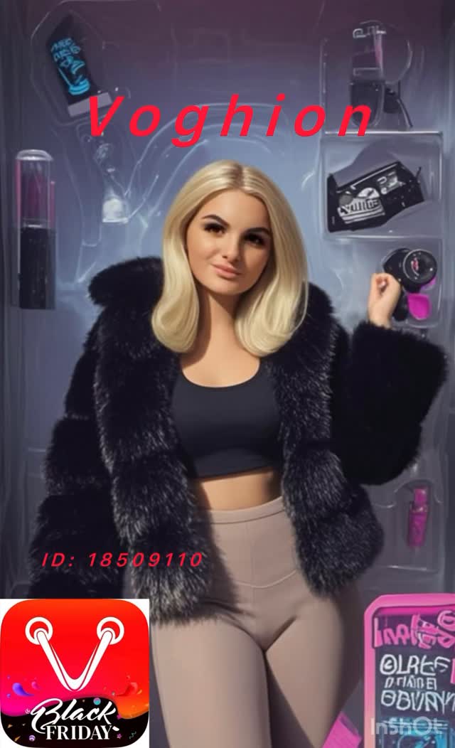 Instagram post by @luarizanaj for Voghion. Caption reads: AD/ @voghion_global @voghion_de 

The coat that....