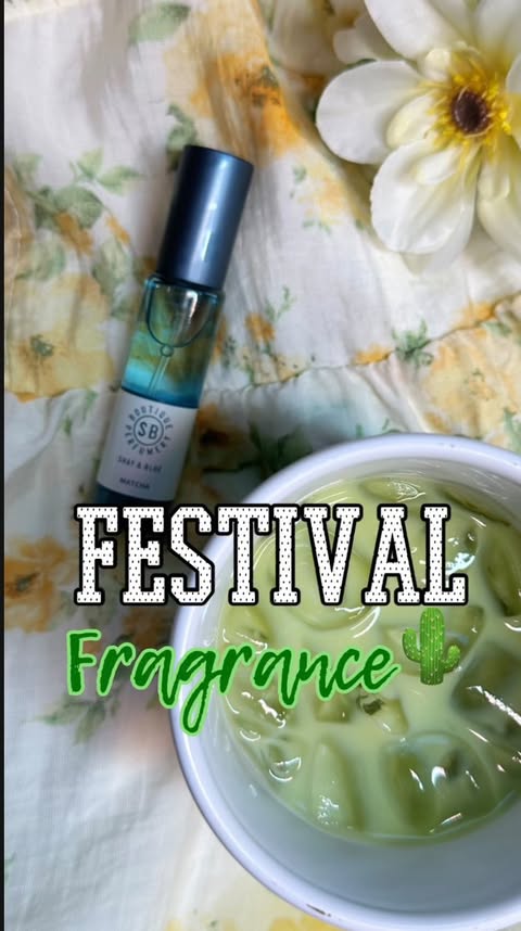 Instagram post by @dar32bb3autiful for Shay & Blue. Caption reads: #gifted My Festival It Girl combo: Iced Matcha +....