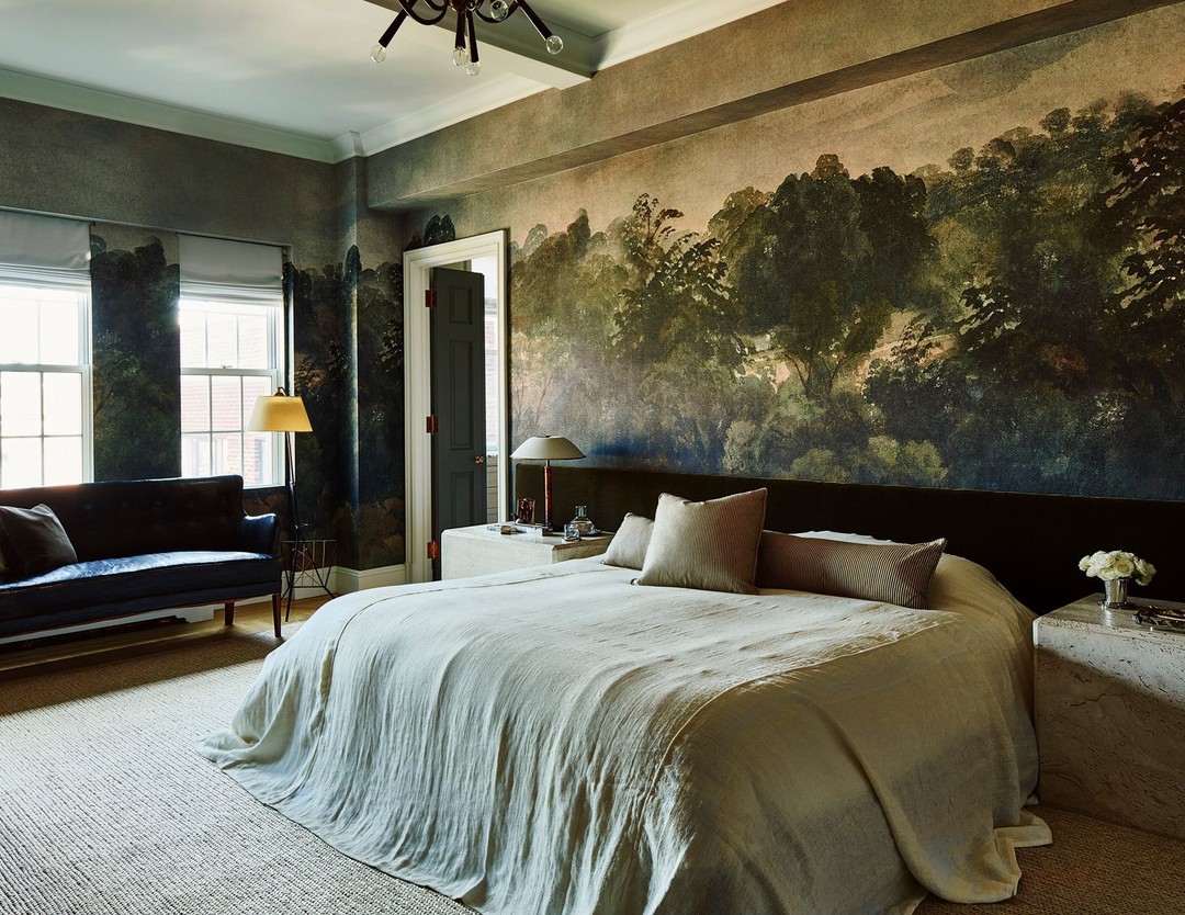 Instagram post by @jeremiahbrent for Architectural Digest. Caption reads: You asked, we answered! Today, #AD100 AD100....