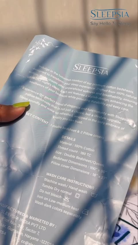 Instagram post by @the_cloudytone69 for Sleepsia. Caption reads: [...] • Everyday Luxury • Gentle on Skin #Sleepsia....