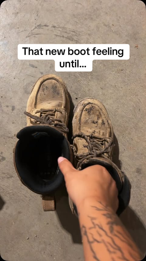 Instagram post by @amelia_moose33 for Ariat International, Inc.. Caption reads: New boot goofing with @ariatwork....