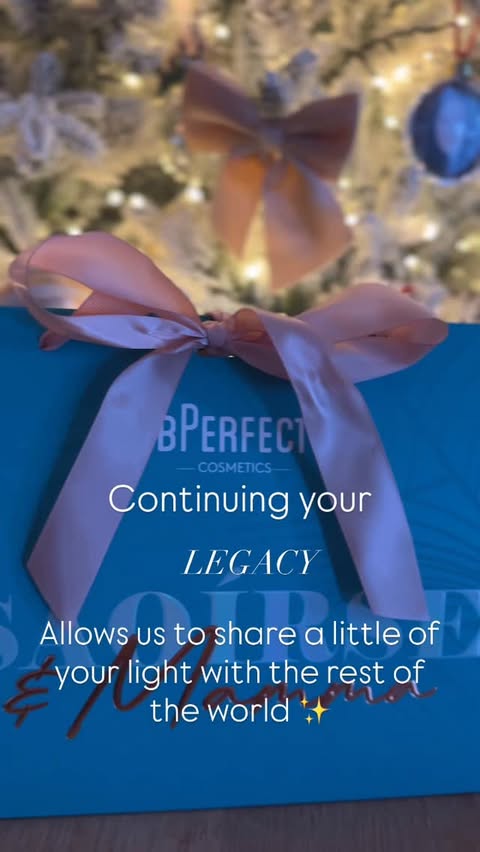 Instagram post by @saoirseandmamma for BPerfect Cosmetics. Caption reads: [...] @bperfectbrendan and the @bperfectcosmetics....